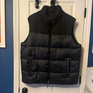 Michael Kors Black Quilted Vest